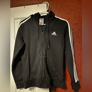 Adidas Women’s Black Zip-Up jacket